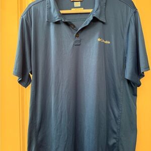 Columbia Men's Deep Blue Polo Shirt